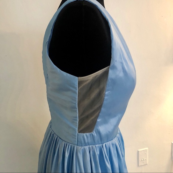 A-Line/princess Evening Dress in baby blue - Picture 6 of 6